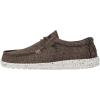 imageHey Dude Mens Wally Eco Linen ShoeDark Brown