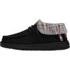 imageHey Dude Wendy Fold Youth  Girls Loafers  Girls Slip On Shoes  Comfortable ampamp Light WeightBlack