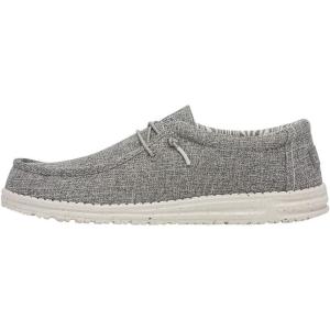 imageHey Dude Mens Wally Eco Linen ShoeLight Grey