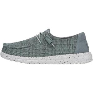 imageHey Dude Wendy Sport Mesh  Womens Loafers  Womens Slip On Shoes  Comfortable ampamp Light WeightLight Blue