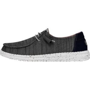 imageHey Dude Wendy Sport Mesh  Womens Loafers  Womens Slip On Shoes  Comfortable ampamp Light WeightNavy