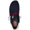 imageHey Dude Mens Wally Funk Americana  Mens Shoes  Men Slipon Loafers  Comfortable ampamp LightWeightNavy White