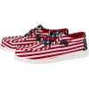 imageHey Dude Wally Americana Wide Off White Size M7  Mens ShoesAmerican Flag