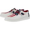 imageHey Dude Wally Americana Wide Off White Size M7  Mens ShoesAmericana