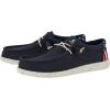 imageHey Dude Wally Americana Wide Off White Size M7  Mens ShoesNavy White