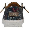 imageHey Dude Womens Wendy Funk LaceUp LoaferBlack Floral Dot