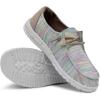 imageHey Dude Wendy Sox Womens Shoes  Women Slipon Loafers  Comfortable ampamp LightWeightAurora White 2
