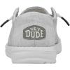 imageHey Dude Wendy Sox Womens Shoes  Women Slipon Loafers  Comfortable ampamp LightWeightGlacier Grey
