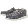 imageHey Dude Wendy Sox Womens Shoes  Women Slipon Loafers  Comfortable ampamp LightWeightWendy Dark Grey