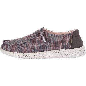 imageHey Dude Wendy Sox Womens Shoes  Women Slipon Loafers  Comfortable ampamp LightWeightAntique Rose