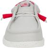 imageHey Dude Wally Diet Coke Mens Shoes Comfortable ampamp LightWeightGreyRed