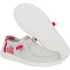 imageHey Dude Wally Diet Coke Mens Shoes Comfortable ampamp LightWeightGreyRed