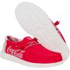 imageHey Dude Wally Diet Coke Mens Shoes Comfortable ampamp LightWeightTrue RedWhite