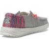 imageHey Dude Girls Wendy Funk ShoesFunk GreyPink Multi