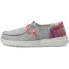 imageHey Dude Girls Wendy Funk ShoesFunk GreyPink Multi