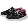 imageHey Dude Toddler Wendy Sparkle  Toddler Loafers  Kids Slip on Shoes  Comfortable ampamp LightWeightUnicorn Black