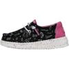 imageHey Dude Toddler Wendy Sparkle  Toddler Loafers  Kids Slip on Shoes  Comfortable ampamp LightWeightUnicorn Black