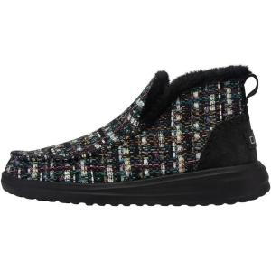 imageHey Dude Womens Denny ShoesConfetti Black