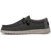 imageHey Dude Mens Wally Loafer Multiple Colors  Mens Shoes  Mens Lace Up LoafersChambray Black