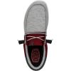 imageHey Dude Mens Wally Loafer Multiple Colors  Mens Shoes  Mens Lace Up LoafersCrimson