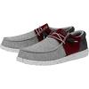 imageHey Dude Mens Wally Loafer Multiple Colors  Mens Shoes  Mens Lace Up LoafersCrimson