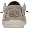 imageHey Dude Mens Wally Loafer Multiple Colors  Mens Shoes  Mens Lace Up LoafersLinen Beige 2