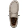 imageHey Dude Mens Wally Loafer Multiple Colors  Mens Shoes  Mens Lace Up LoafersLinen Beige 2