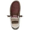 imageHey Dude Mens Wally Loafer Multiple Colors  Mens Shoes  Mens Lace Up LoafersRecycled Leather Campfire