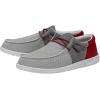 imageHey Dude Mens Wally Loafer Multiple Colors  Mens Shoes  Mens Lace Up LoafersSlate
