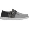 imageHey Dude Mens Wally Loafer Multiple Colors  Mens Shoes  Mens Lace Up LoafersSlate