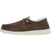 imageHey Dude Mens Wally Loafer Multiple Colors  Mens Shoes  Mens Lace Up LoafersRecycled Leather Campfire
