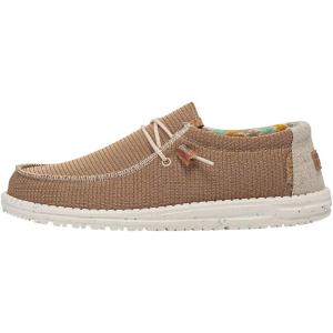 imageHey Dude Mens Wally Loafer Multiple Colors  Mens Shoes  Mens Lace Up LoafersRust