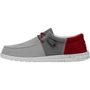 imageHey Dude Mens Wally Loafer Multiple Colors  Mens Shoes  Mens Lace Up LoafersSlate