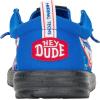 imageHEYDUDE X NASCAR Mens Slipon Loafers Comfortable ampamp LightWeightElectric BlueBlack
