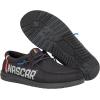 imageHEYDUDE X NASCAR Mens Slipon Loafers Comfortable ampamp LightWeightMultiBlack