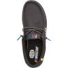 imageHEYDUDE X NASCAR Mens Slipon Loafers Comfortable ampamp LightWeightMultiBlack