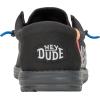 imageHEYDUDE X NASCAR Mens Slipon Loafers Comfortable ampamp LightWeightMultiBlack