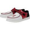 imageHey Dude Wally Mens Shoes Mens Slipon Loafers Comfortable ampamp LightWeightAlabama CrimsonWhite