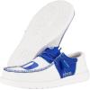 imageHey Dude Wally Mens Shoes Mens Slipon Loafers Comfortable ampamp LightWeightDuke BlueWhite