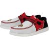 imageHey Dude Wally Mens Shoes Mens Slipon Loafers Comfortable ampamp LightWeightLouisville RedBlack