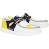 imageHey Dude Wally Mens Shoes Mens Slipon Loafers Comfortable ampamp LightWeightMichigan WhiteYellow