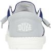 imageHey Dude Wally Mens Shoes Mens Slipon Loafers Comfortable ampamp LightWeightPenn State NavyGrey