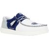 imageHey Dude Wally Mens Shoes Mens Slipon Loafers Comfortable ampamp LightWeightPenn State NavyGrey