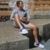 imageHey Dude Wally Mens Shoes Mens Slipon Loafers Comfortable ampamp LightWeightTcu PurpleWhite