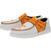 imageHey Dude Wally Mens Shoes Mens Slipon Loafers Comfortable ampamp LightWeightTennessee OrangeWhite