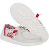 imageHey Dude Wendy Coke True Womens Shoes Womens Slipon Loafers Comfortable ampamp LightWeightGreyWhite