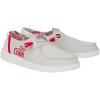 imageHey Dude Wendy Coke True Womens Shoes Womens Slipon Loafers Comfortable ampamp LightWeightGreyWhite