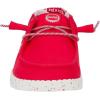 imageHey Dude Wendy Coke True Womens Shoes Womens Slipon Loafers Comfortable ampamp LightWeightTrue RedWhite