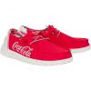 imageHey Dude Wendy Coke True Womens Shoes Womens Slipon Loafers Comfortable ampamp LightWeightTrue RedWhite