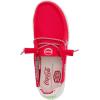 imageHey Dude Wendy Coke True Womens Shoes Womens Slipon Loafers Comfortable ampamp LightWeightTrue RedWhite
